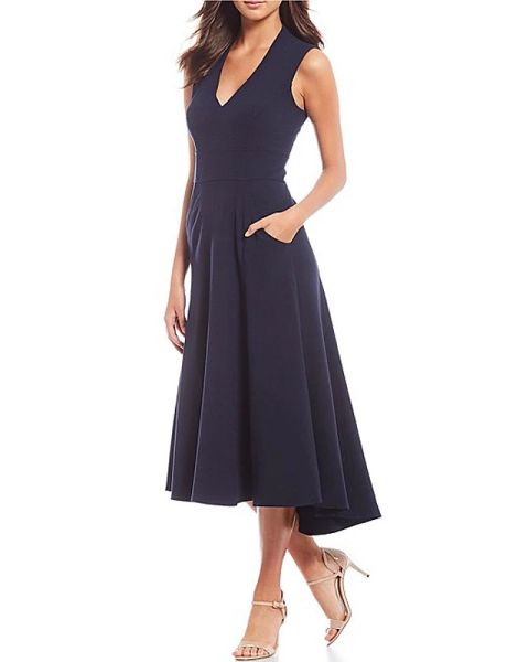 a-line sheath / column elegant holiday cocktail party dress plunging neck sleeveless asymmetrical stretch satin with pleats, Black
a-line sheath / column elegant holiday cocktail party dress plunging neck sleeveless asymmetrical stretch satin with pleats, Black