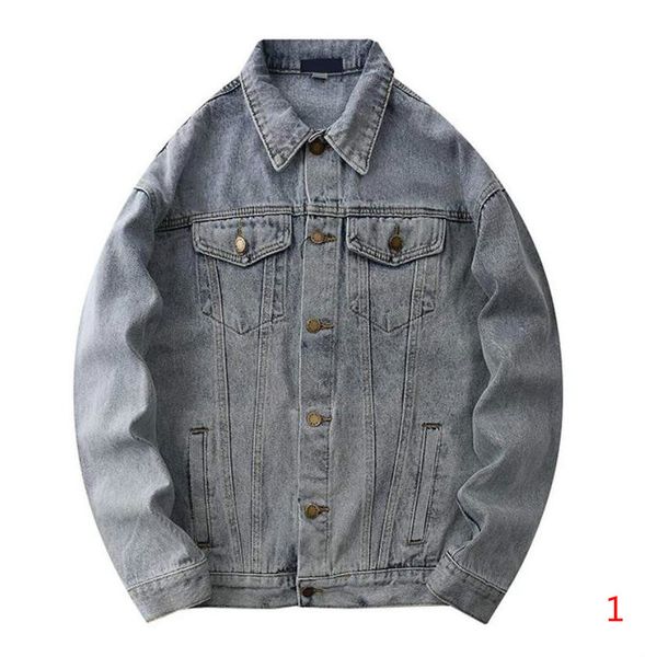 20ss new arrived mens denim jacket spring autumn jackets for men casual streetwear clothing 2 colors optional m-2xl, Black;brown
20ss new arrived mens denim jacket spring autumn jackets for men casual streetwear clothing 2 colors optional m-2xl, Black;brown