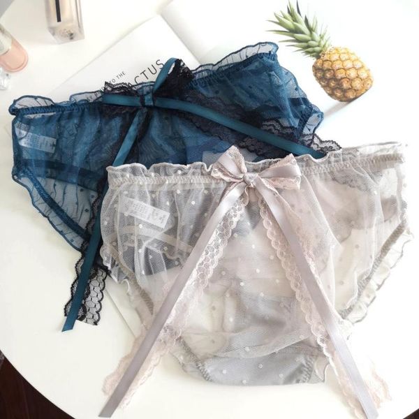 women's panties lace ladies underwear cute polka dot transparent girls briefs bowknot beautiful breathable pure cotton female, Black;pink
women's panties lace ladies underwear cute polka dot transparent girls briefs bowknot beautiful breathable pure cotton female, Black;pink