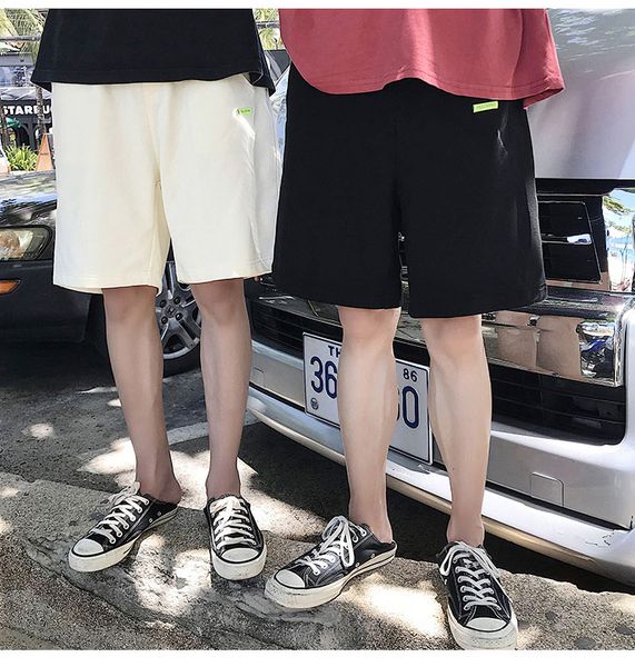 men summer cotton shorts mens solid colorful sweat shorts couple fashoins running basketball shorts good quality, White;black
men summer cotton shorts mens solid colorful sweat shorts couple fashoins running basketball shorts good quality, White;black