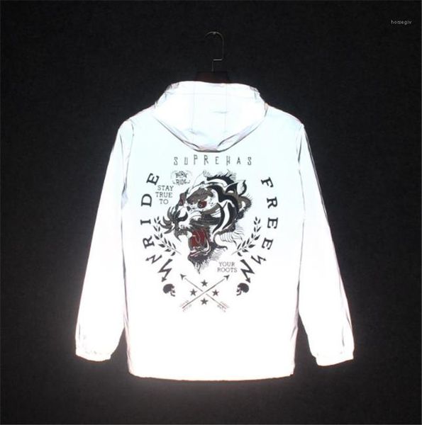 reflective smoke robot printed autumn casual cool long sleeved hooded zipper thin jackets mens fashion jackets mens designer jackets, Black;brown
reflective smoke robot printed autumn casual cool long sleeved hooded zipper thin jackets mens fashion jackets mens designer jackets, Black;brown