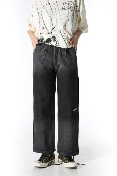 fashion loose wide leg pants casual mens hiphop washed trousers deisgner mens jeans, Blue
fashion loose wide leg pants casual mens hiphop washed trousers deisgner mens jeans, Blue