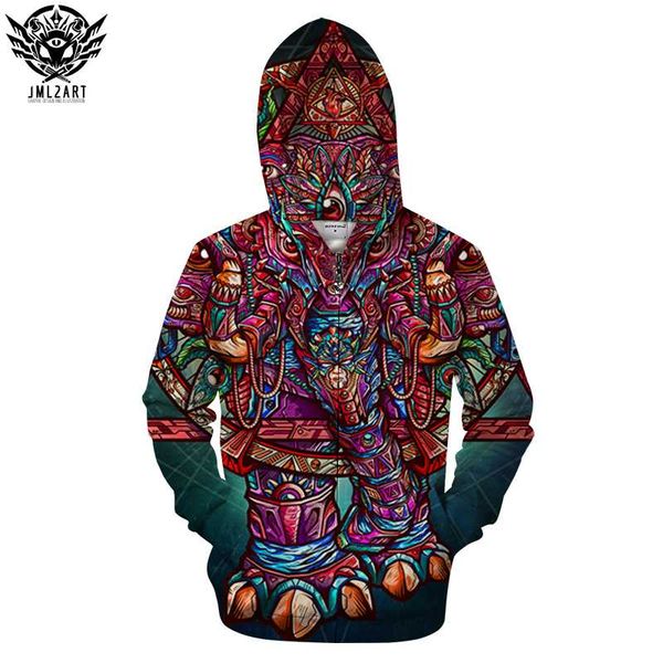color elephant by jml2 arts 3d print hoodies men anime sweatshirts hooded tracksuits brand pullover zipper hoodie coat, Black
color elephant by jml2 arts 3d print hoodies men anime sweatshirts hooded tracksuits brand pullover zipper hoodie coat, Black