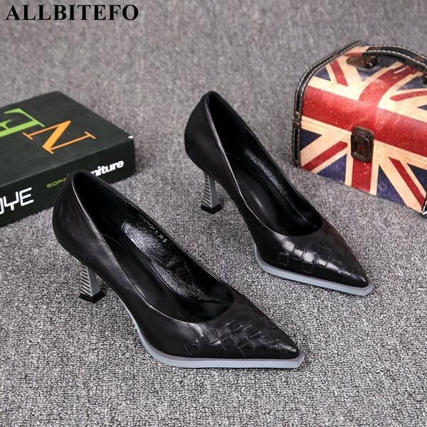 dress shoes allbitefo weave texture design waterproof platform women heels pointed toe fashion high heel, Black
dress shoes allbitefo weave texture design waterproof platform women heels pointed toe fashion high heel, Black