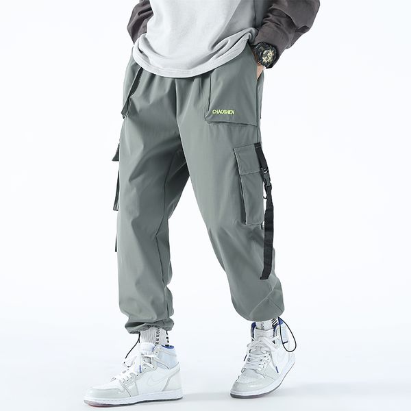 2020 men's side pockets cargo harem pants ribbons black hip hop casual male joggers trousers fashion streetwear pants
2020 men's side pockets cargo harem pants ribbons black hip hop casual male joggers trousers fashion streetwear pants