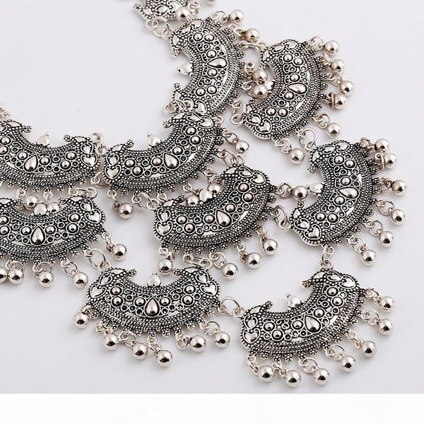 exaggerated fashion ball tassel necklaces & pendants boho vintage multi-layer moon crescent collar statement necklace for women girl gift, Silver
exaggerated fashion ball tassel necklaces & pendants boho vintage multi-layer moon crescent collar statement necklace for women girl gift, Silver