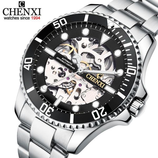 chenxi watch automatic mechanical watches man wristwatches men's mechanical watch male black hollow out clock relogio masculino, Slivery;brown
chenxi watch automatic mechanical watches man wristwatches men's mechanical watch male black hollow out clock relogio masculino, Slivery;brown