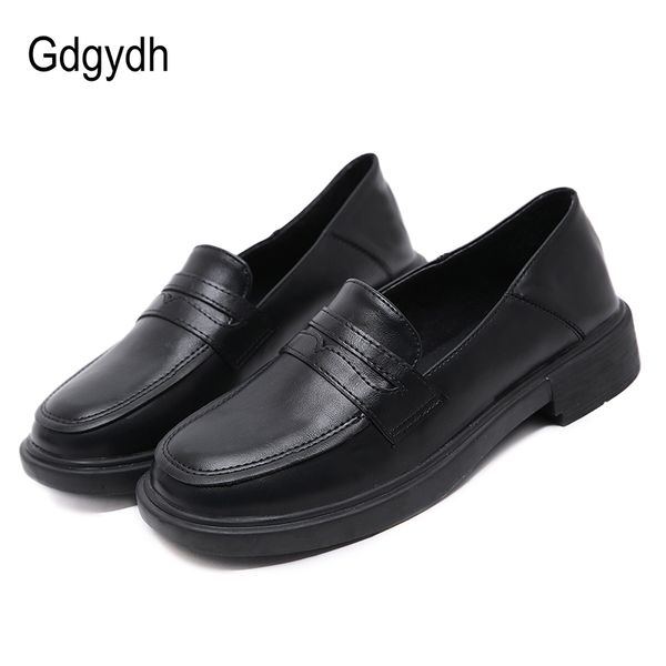 gdgydh round toe loafers flats shoes woman 2020 new spring summer female casual shoes black leather pu flat heel high quality
gdgydh round toe loafers flats shoes woman 2020 new spring summer female casual shoes black leather pu flat heel high quality