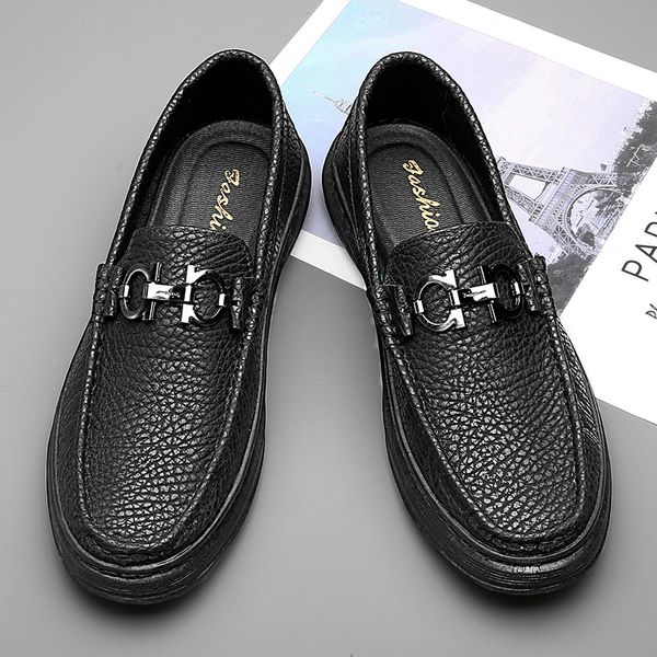 new arrival men loafer shoes comfortable flats shoes for men anti slip drive mens male casual sneakers, Black
new arrival men loafer shoes comfortable flats shoes for men anti slip drive mens male casual sneakers, Black
