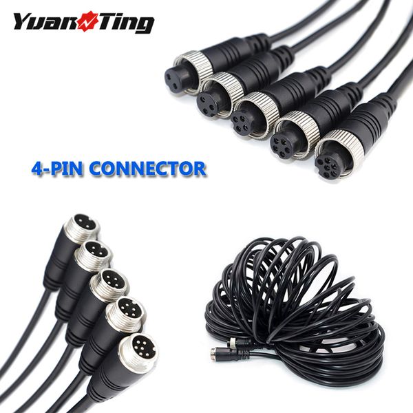 yuanting truck video extension cable 4-pin aviation waterproof shockproof for rearview camera camper backup monitor system car
yuanting truck video extension cable 4-pin aviation waterproof shockproof for rearview camera camper backup monitor system car