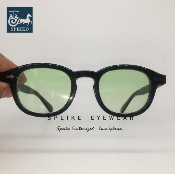 speike customized gradient green sunglasses johnny depp lemtosh style glasses can be myopia sunglasses 44/46/49mm, White;black
speike customized gradient green sunglasses johnny depp lemtosh style glasses can be myopia sunglasses 44/46/49mm, White;black