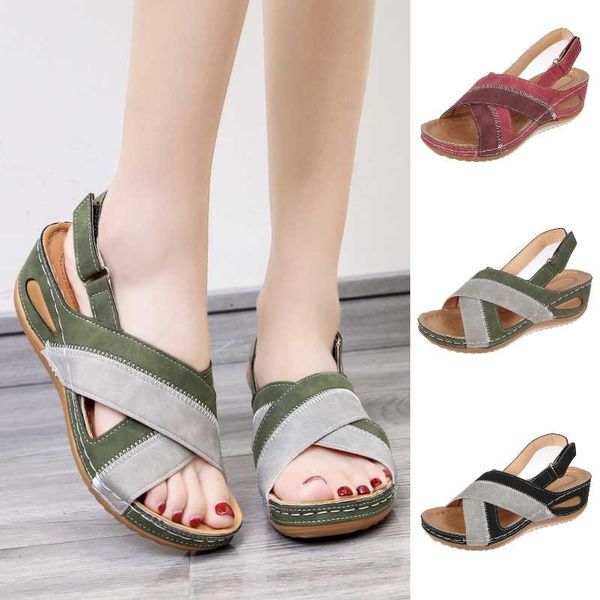 woman summer vintage sandals buckle casual sewing women shoes female ladies platform retro sandalias plus 35-43, Black
woman summer vintage sandals buckle casual sewing women shoes female ladies platform retro sandalias plus 35-43, Black