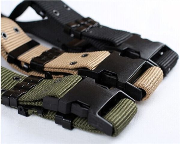 wholesale high-quality tactical out belts fight equipment outdoor mountaineering s belt buckle outer belt promotion ing, Black;green