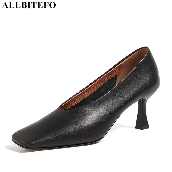 allbitefo high heels genuine leather brand women shoes women high heel shoes thin heels office ladies, Black
allbitefo high heels genuine leather brand women shoes women high heel shoes thin heels office ladies, Black