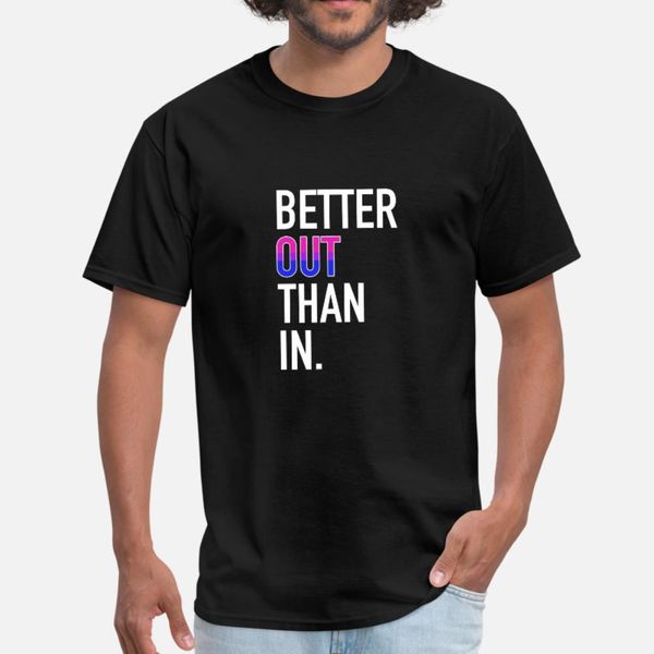 better out lgbt bisexual gay pride csd coming out t shirt men printed 100% cotton round collar clothes famous new style summer kawaii shirt
better out lgbt bisexual gay pride csd coming out t shirt men printed 100% cotton round collar clothes famous new style summer kawaii shirt