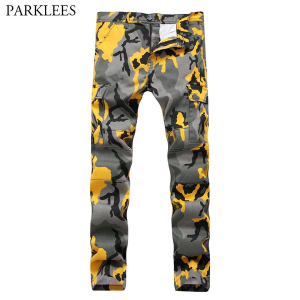fashion colorful cargo biker jeans for men 2020 brand new camouflage camo cotton jeans homme casual pocket denim work trousers, Blue
fashion colorful cargo biker jeans for men 2020 brand new camouflage camo cotton jeans homme casual pocket denim work trousers, Blue