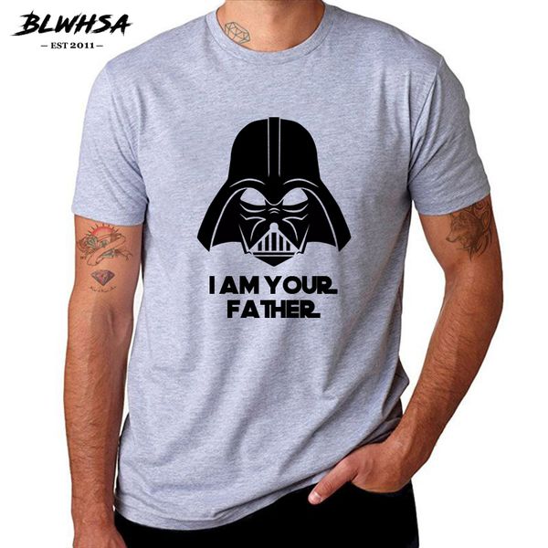 blwhsa i am your father print t shirt men fashion short sleeve 100% cotton summer funny t-shirt hip hop men slogan tees 
blwhsa i am your father print t shirt men fashion short sleeve 100% cotton summer funny t-shirt hip hop men slogan tees