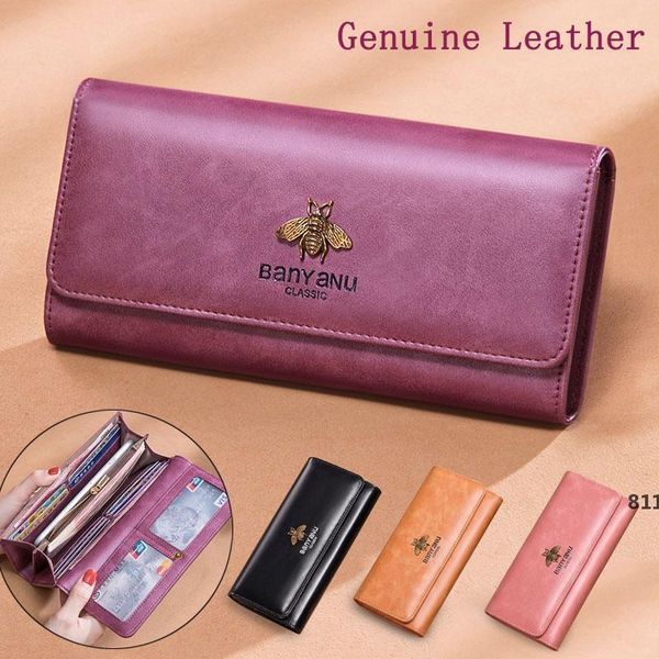 fashion new 2019 ladies genuine leather wallet women hasp purse long vintage cow leather clutch phone wallets811, Red;black
fashion new 2019 ladies genuine leather wallet women hasp purse long vintage cow leather clutch phone wallets811, Red;black