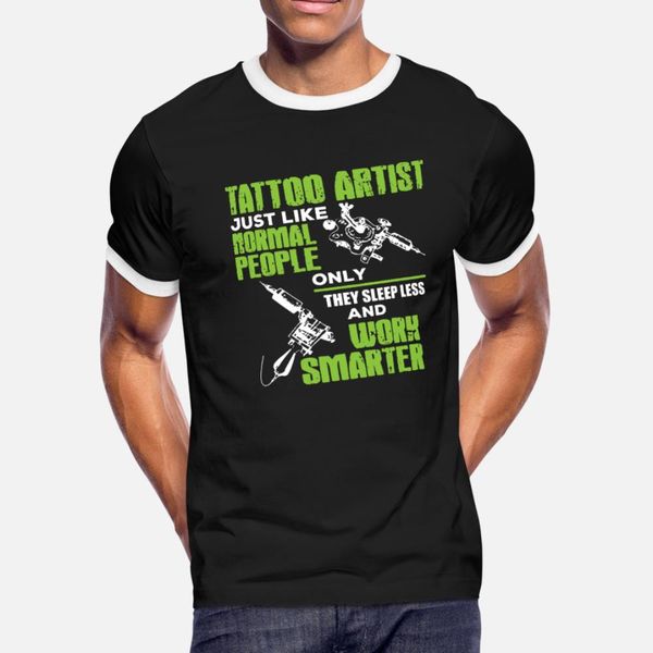 tattoo artist work smarter t shirt men create 100% cotton crew neck original fit authentic summer standard shirt
tattoo artist work smarter t shirt men create 100% cotton crew neck original fit authentic summer standard shirt