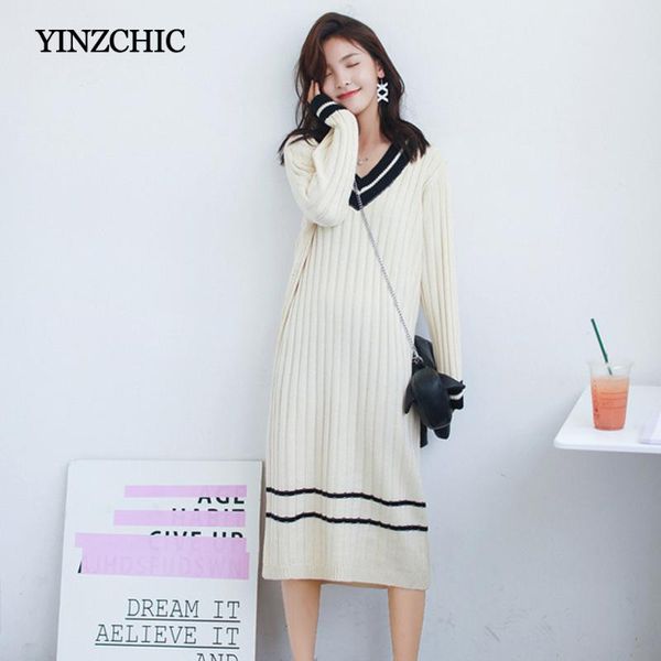 woman winter knitted mid dress v-neck female autumn straight dresses casual midi dresses women warm sweater girls, Black;gray
woman winter knitted mid dress v-neck female autumn straight dresses casual midi dresses women warm sweater girls, Black;gray