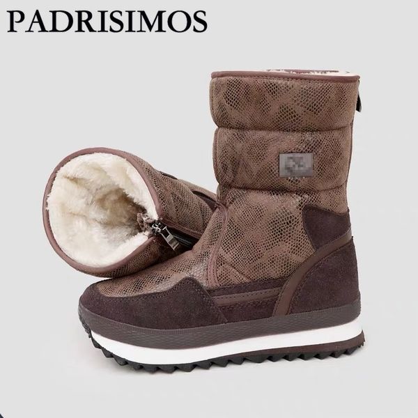 padrisimos pattern women winter boots zipper easy wear mid-culf brown colour warm fur insole lady shoes wearing jsh-m950, Black
padrisimos pattern women winter boots zipper easy wear mid-culf brown colour warm fur insole lady shoes wearing jsh-m950, Black