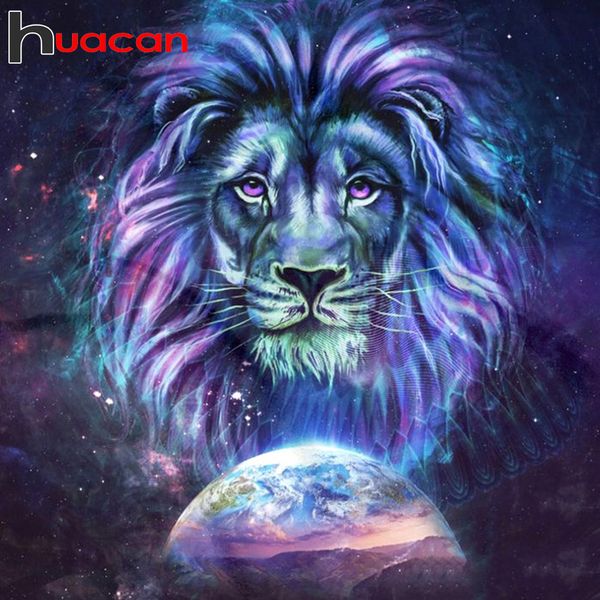 huacan 5d diy lion diamond painting animal full drill square mosaic cross stitch decorations for home handmade gift
huacan 5d diy lion diamond painting animal full drill square mosaic cross stitch decorations for home handmade gift