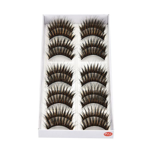 false eyelashes make up 10 pairs thick eye lashes long cross party multicolor band fake eyelash extension for beauty
false eyelashes make up 10 pairs thick eye lashes long cross party multicolor band fake eyelash extension for beauty