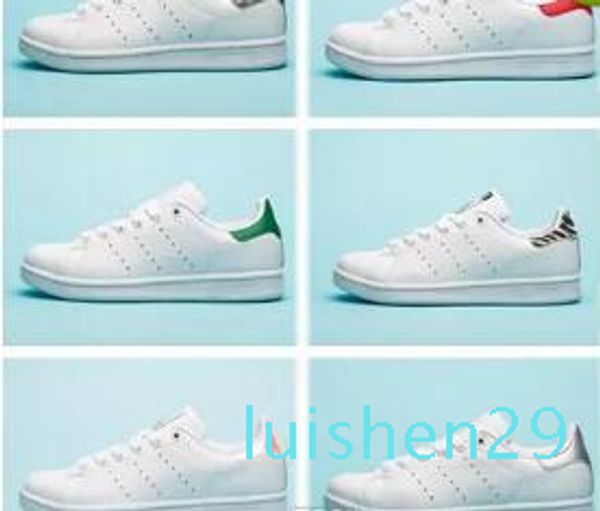 2018 women men new stan shoes fashion smith sneakers casual leather sport running shoes l29, Black
2018 women men new stan shoes fashion smith sneakers casual leather sport running shoes l29, Black