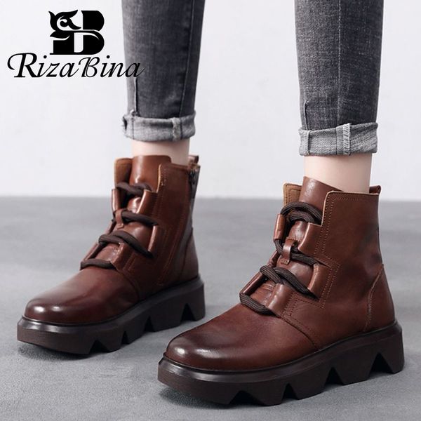 boots rizabina real leather women ankle cross strap zipper shoes trifle non-slip warm party footwear size 35-40, Black
boots rizabina real leather women ankle cross strap zipper shoes trifle non-slip warm party footwear size 35-40, Black