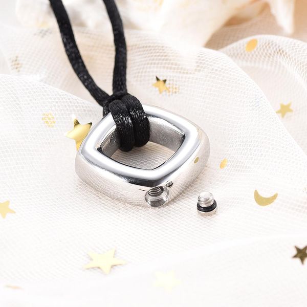 new-2236 design 316l stainless steel cremation necklace for men women - loss of love human ashes holder keepsake jewelry, Silver
new-2236 design 316l stainless steel cremation necklace for men women - loss of love human ashes holder keepsake jewelry, Silver