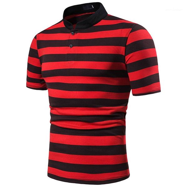 polos fashion short sleeve summer mens casual polos striped mens designer, White;black
polos fashion short sleeve summer mens casual polos striped mens designer, White;black
