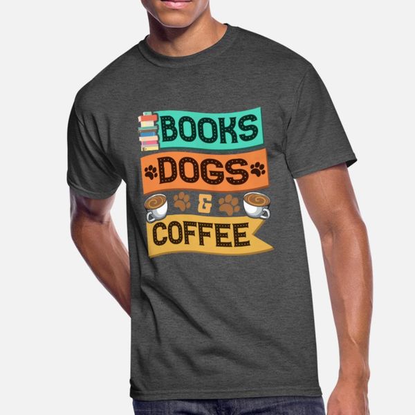 books dogs and coffee adorable book lover obsessed t shirt men custom cotton s-3xl costume sunlight breathable summer style pattern shirt
books dogs and coffee adorable book lover obsessed t shirt men custom cotton s-3xl costume sunlight breathable summer style pattern shirt