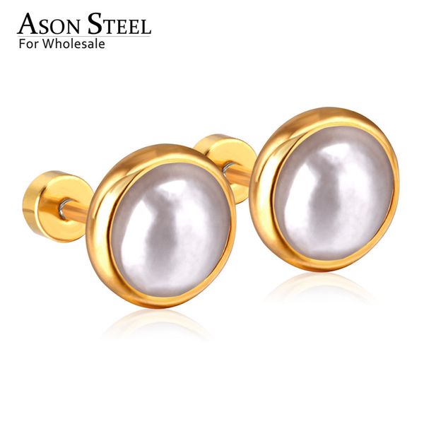 stud asonsteel piercing earrings stainless steel gold/silver color imitation pearl screw women size 4mm/6mm/8mm/10mm, Golden;silver
stud asonsteel piercing earrings stainless steel gold/silver color imitation pearl screw women size 4mm/6mm/8mm/10mm, Golden;silver