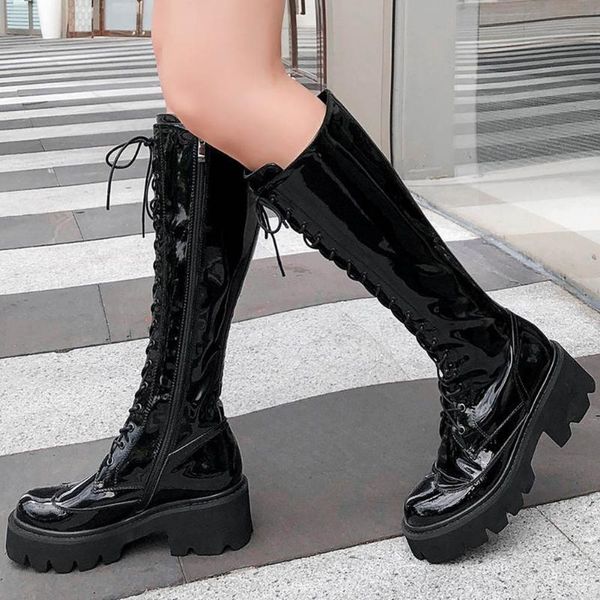 gigifox genuine leather big size 42 chunky heels comfortable cool fashion cow skin winter motorcycles boots female shoes women, Black 
gigifox genuine leather big size 42 chunky heels comfortable cool fashion cow skin winter motorcycles boots female shoes women, Black