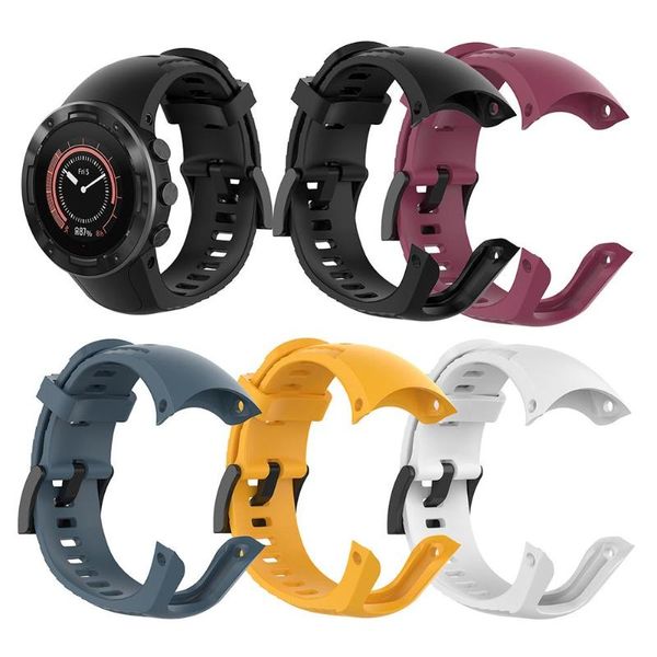 silicone adjustable strap wristband replacement for suunto 5 smart watch
silicone adjustable strap wristband replacement for suunto 5 smart watch