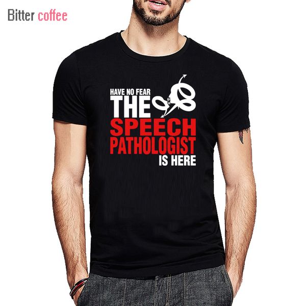 bitter coffee 2017 bespoke have no fear the speech pathologist is here printing men's backing t-shirt short sleeve & tees
bitter coffee 2017 bespoke have no fear the speech pathologist is here printing men's backing t-shirt short sleeve & tees