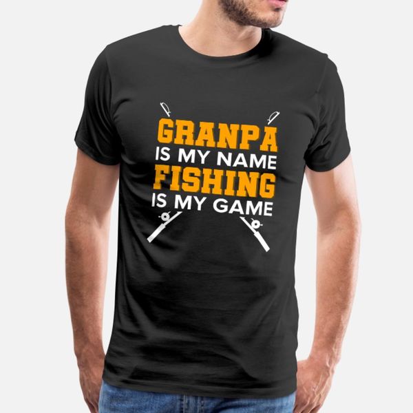 grandpa is my name fishing is my game fisherman t shirt men create short sleeve round collar normal loose funny casual spring outfit
grandpa is my name fishing is my game fisherman t shirt men create short sleeve round collar normal loose funny casual spring outfit