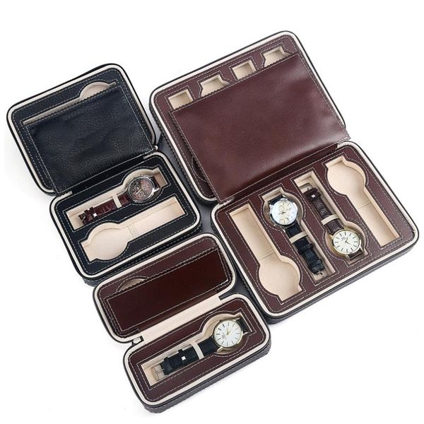 2/4/8 slots zipper watch box portable travel watch case watches collector storage box organizer holder, Black;blue
2/4/8 slots zipper watch box portable travel watch case watches collector storage box organizer holder, Black;blue