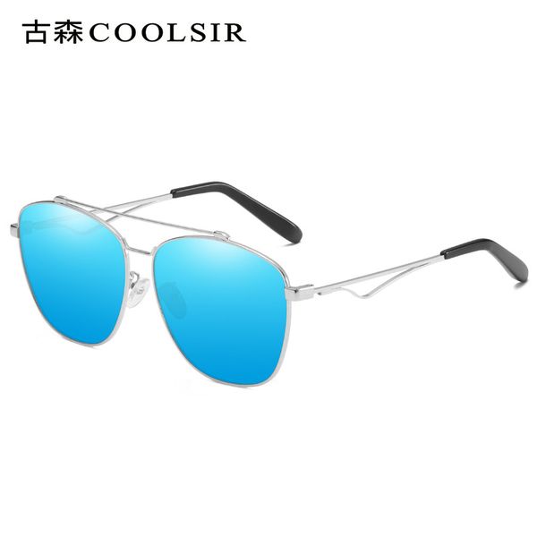 women's polarized sunglasses fashion ocean film uv protection driving sunglasses 6071, White;black
women's polarized sunglasses fashion ocean film uv protection driving sunglasses 6071, White;black