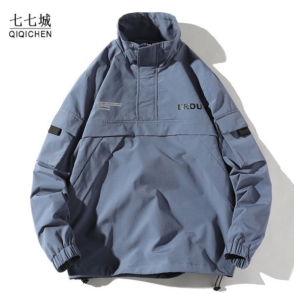 men's jackets mens hip hop streetwear jacket coat letter harajuku male pocket windbreaker stand collar autumn spring oversized, Black;brown
men's jackets mens hip hop streetwear jacket coat letter harajuku male pocket windbreaker stand collar autumn spring oversized, Black;brown