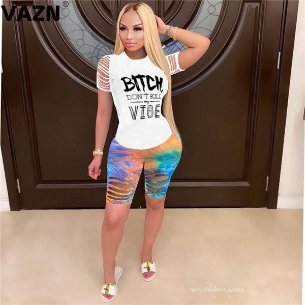 vazn 2020 plus size hollow out daily young letter short sleeve group knee length tracksuits women 2 pieces set, Gray
vazn 2020 plus size hollow out daily young letter short sleeve group knee length tracksuits women 2 pieces set, Gray