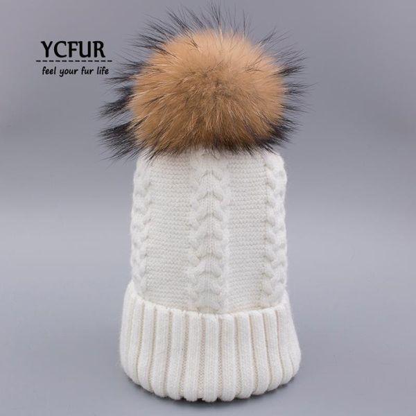 ycfur classic style large size fur pompon hat cap for women knitted wool hat beanie female soft warm winter hats caps, Blue;gray
ycfur classic style large size fur pompon hat cap for women knitted wool hat beanie female soft warm winter hats caps, Blue;gray