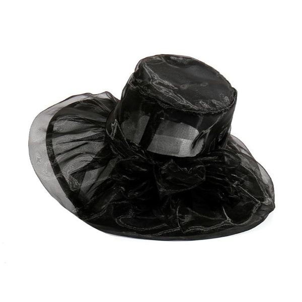 women protection caps outdoor wide brim wedding with floral gifts party sun hat holiday beach fashion travel, Blue;gray
women protection caps outdoor wide brim wedding with floral gifts party sun hat holiday beach fashion travel, Blue;gray