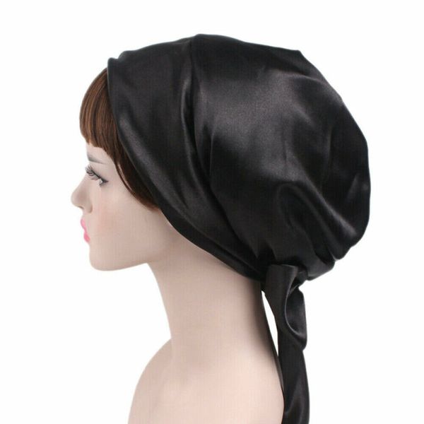 ladies satin bow headscarf turban soft sleeping bonnet hair wrap women cap, Blue;gray
ladies satin bow headscarf turban soft sleeping bonnet hair wrap women cap, Blue;gray