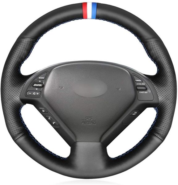 diy genuine leather custom fit steering wheel covers for infiniti g37/ g35/ ex35 /ex25/ ex37/ q60/ qx50/q40/ipl g
diy genuine leather custom fit steering wheel covers for infiniti g37/ g35/ ex35 /ex25/ ex37/ q60/ qx50/q40/ipl g