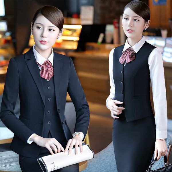 women's tracksuits suit autumn and winter professional fashion dress white collar business 2 piece set women, Gray
women's tracksuits suit autumn and winter professional fashion dress white collar business 2 piece set women, Gray