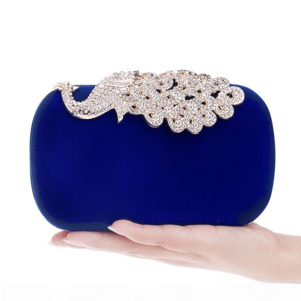 designer-wholesale- candy color velvet women evening bags rhinestones peacock metal evening bags day clutches purse for wedding party bag 
designer-wholesale- candy color velvet women evening bags rhinestones peacock metal evening bags day clutches purse for wedding party bag