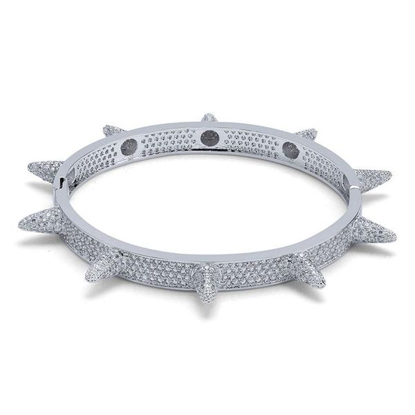 spikes rivet stud mens charm bracelets bangle iced out gold silver color bracelets hip hop/punk gothic bling jewelry, Black
spikes rivet stud mens charm bracelets bangle iced out gold silver color bracelets hip hop/punk gothic bling jewelry, Black