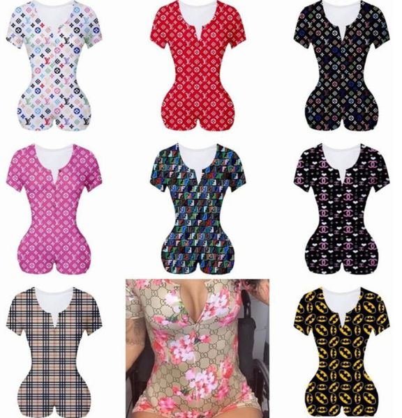 women jumpsuits nightwear playsuit workout button skinny print short sleeve v-neck short onesies women plus size rompers d1621, White
women jumpsuits nightwear playsuit workout button skinny print short sleeve v-neck short onesies women plus size rompers d1621, White