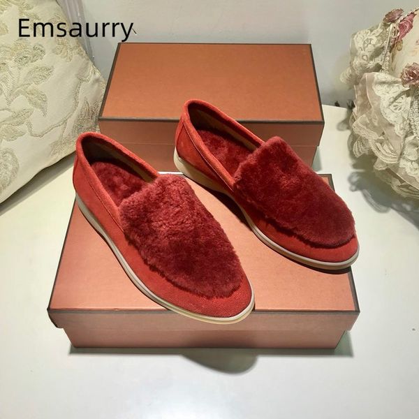 chic spring autumn casual shoes woman flat heel round toe wool fur slip-on loafers fashion outwear lazyman shoes women, Black
chic spring autumn casual shoes woman flat heel round toe wool fur slip-on loafers fashion outwear lazyman shoes women, Black
